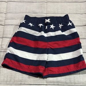 Revolution American Flag Swim Trunks size Small